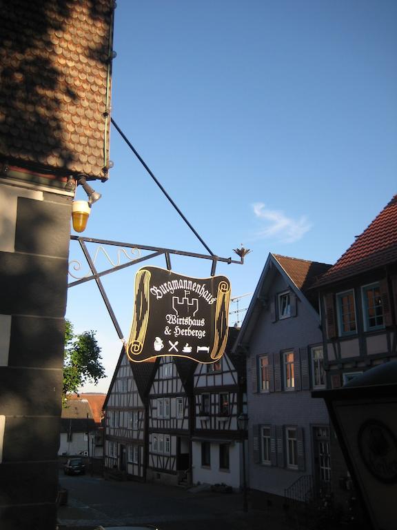 Burgmannenhaus Hotel Steinau an der Straße Exterior foto
