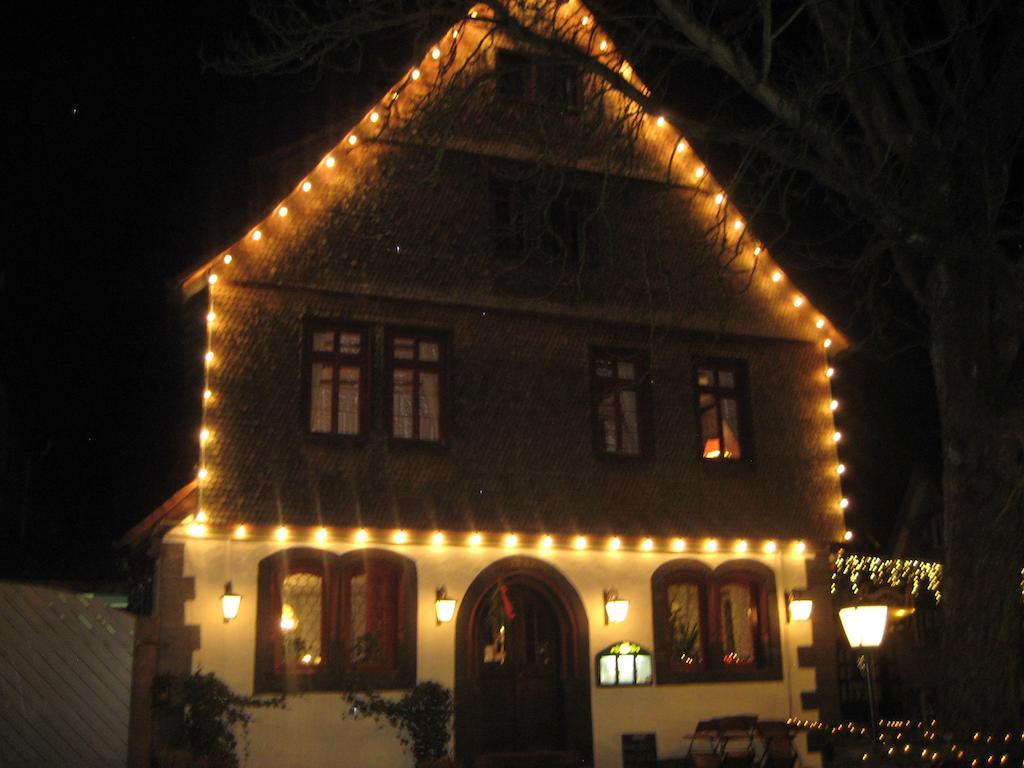 Burgmannenhaus Hotel Steinau an der Straße Exterior foto