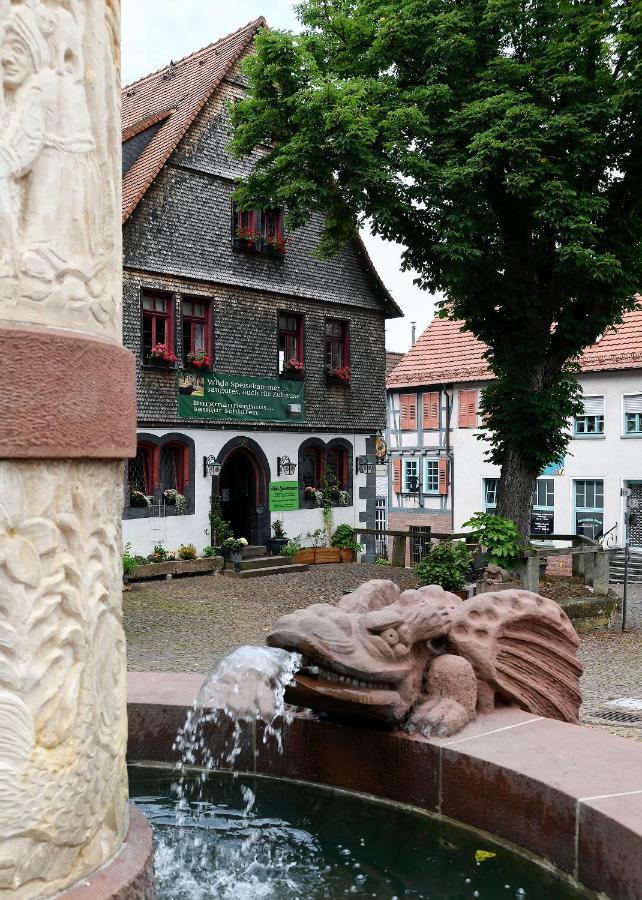 Burgmannenhaus Hotel Steinau an der Straße Exterior foto